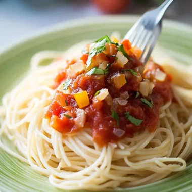 Spaghetti Sauce With Fresh Tomatoes
