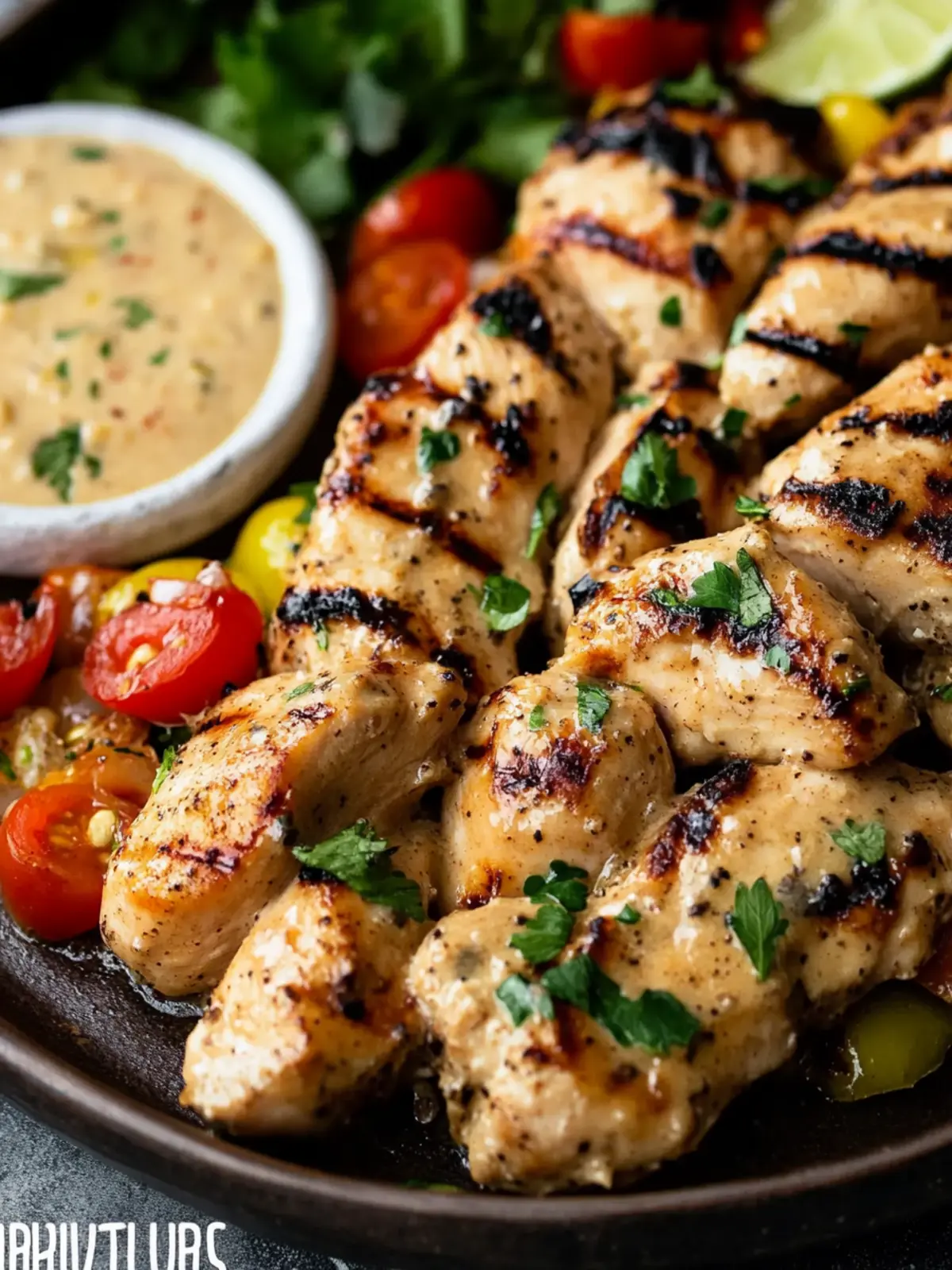 Savory Tahini Marinated Grilled Chicken for Summer Bliss 2 Tahini Marinated Grilled Chicken