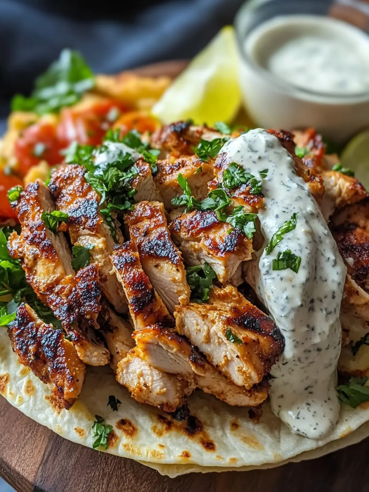 Irresistible Chicken Shawarma with Garlic Sauce Recipe Easy & Delicious 2 Chicken Shawarma with Garlic Sauce Recipe (Easy & Delicious)