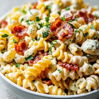 Bacon Ranch Pasta Salad That Everyone Will Love 9 Bacon Ranch Pasta Salad