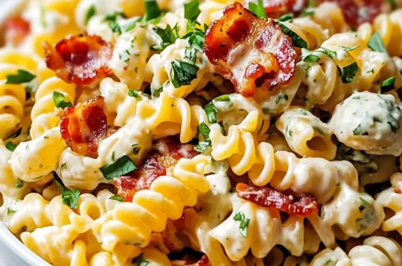 Bacon Ranch Pasta Salad