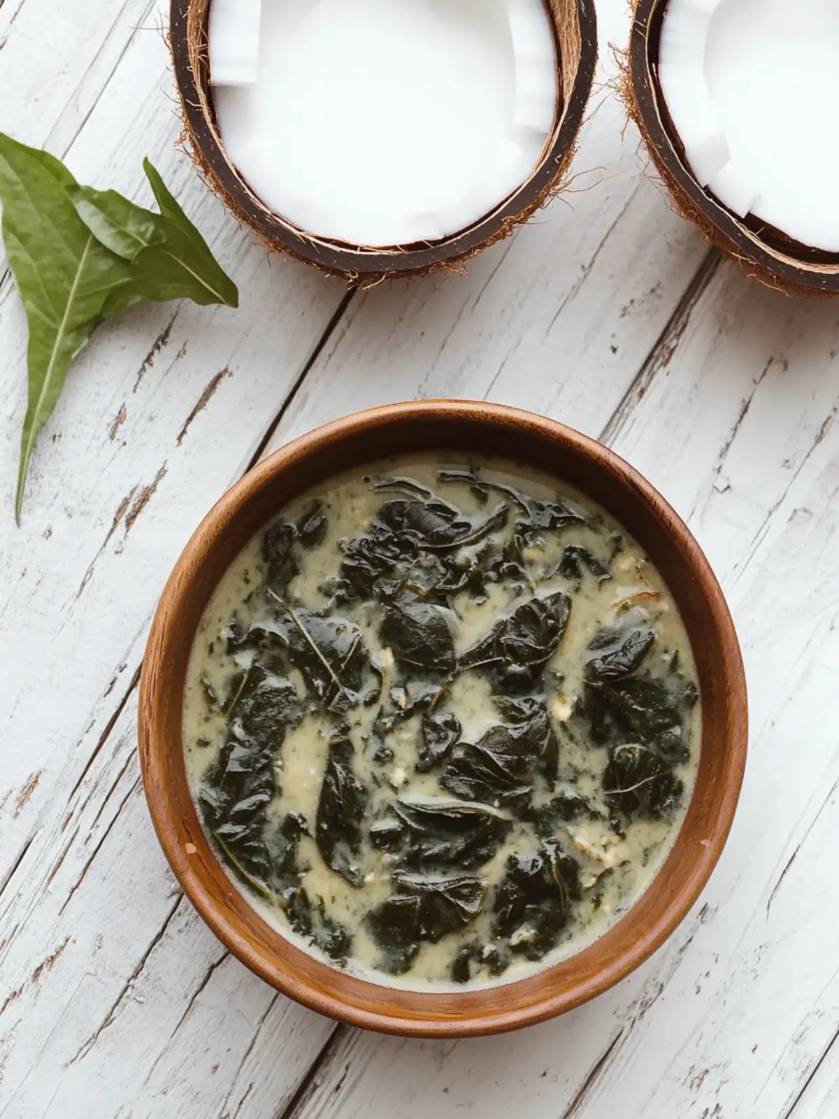 Delicious Filipino Laing: Taro Leaves in Creamy Coconut Milk 2 Filipino Laing (Taro Leaves in Coconut Milk)