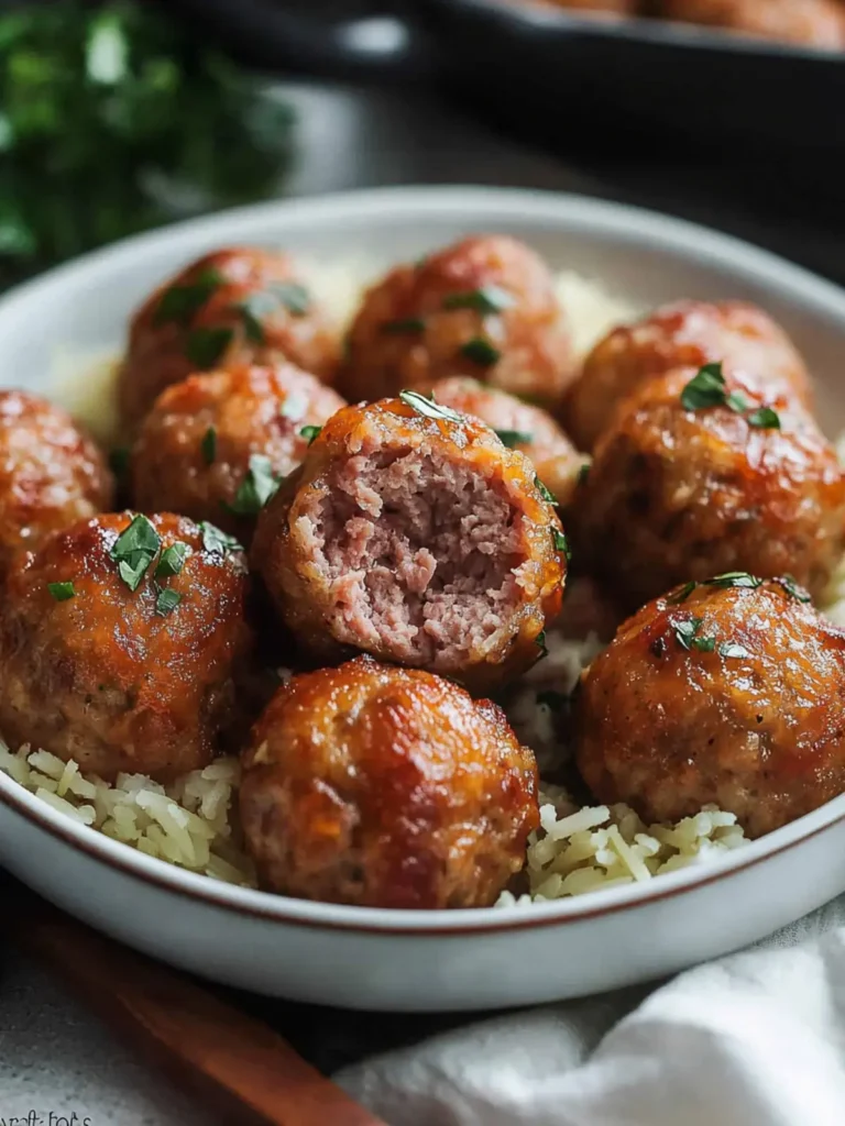 Savory Ham Balls with Zesty Sauce for Comfort Food Bliss 3 Ham Balls