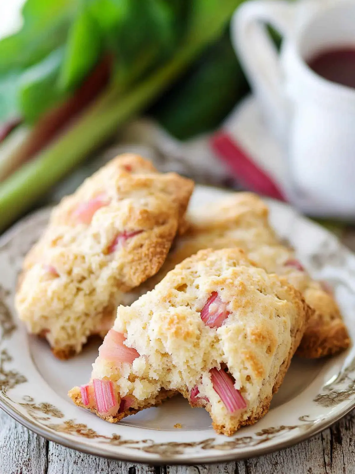 Delicious Easy Rhubarb Scones: Perfect for Cozy Mornings 5 Easy Rhubarb Scones