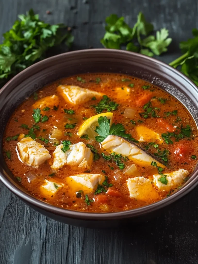 Wholesome Greek Psarosoupa: Your Cozy Fish Soup Delight 2 Greek Psarosoupa (Fish Soup)