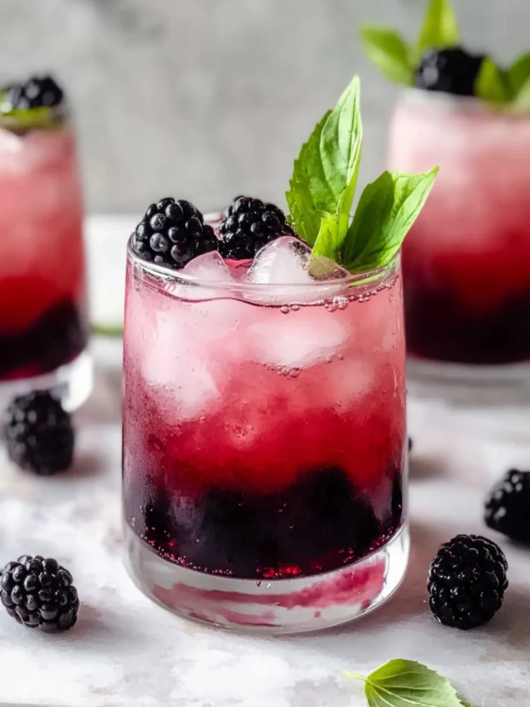 Sparkling Blackberry Mocktail: Summer’s Refreshing Treat 4 Sparkling Blackberry Mocktail