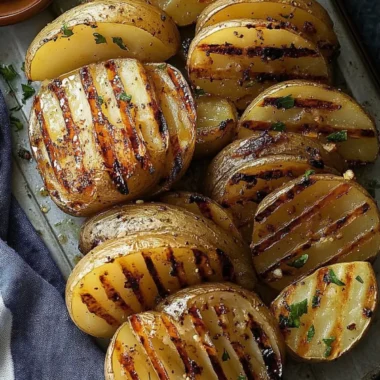 Grilled Potato Fans with Onions for a Summer Flavor Burst 10 Grilled Potato Fans with Onions