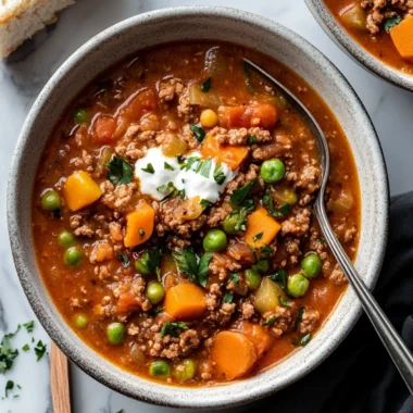 Hearty Hamburger Stew: Your New Favorite One-Pot Comfort Meal 9 Hamburger Stew