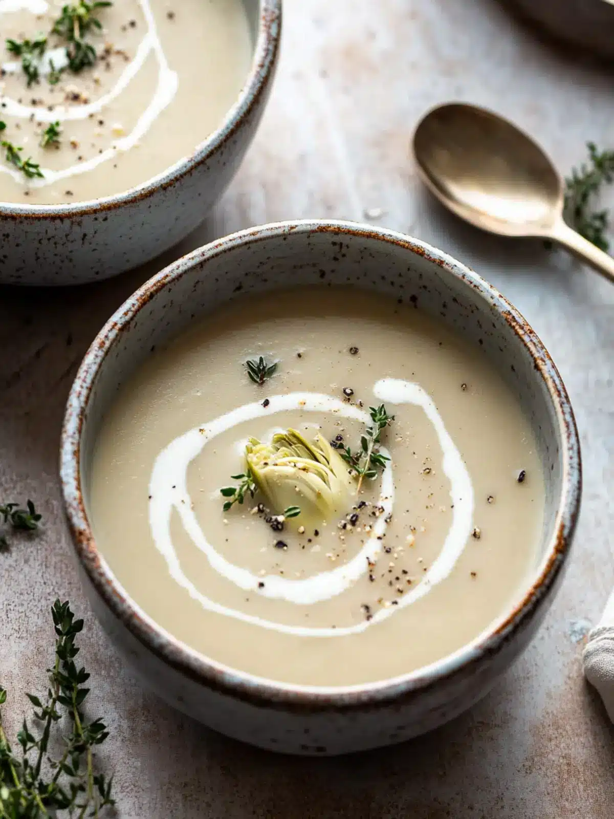 Creamy Artichoke Soup That Warms the Soul 3 Artichoke Soup