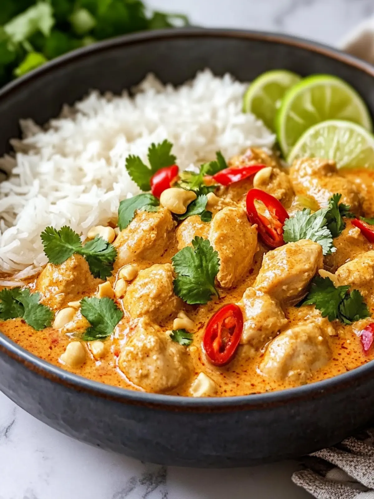 Delicious Thai Peanut Curry Chicken Recipe Better Than Takeout 4 Thai Peanut Curry Chicken Recipe (Better Than Takeout)