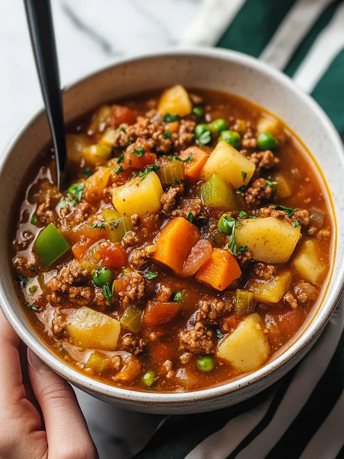 Hearty Hamburger Stew: Your New Favorite One-Pot Comfort Meal 3 Hamburger Stew