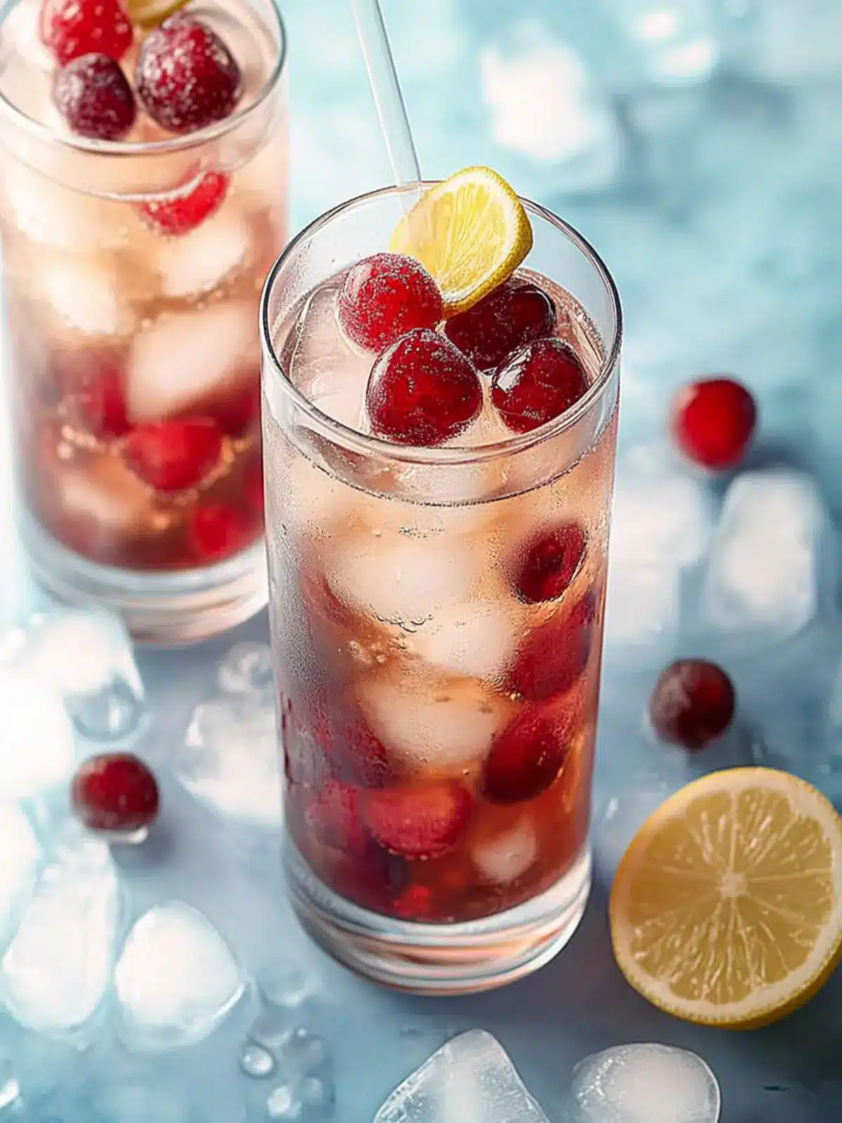 Rubies on Ice: Festive Pomegranate Ginger Fizz Recipe 2 Rubies on Ice