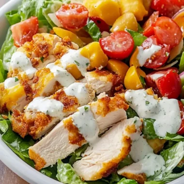 Crispy Chicken Cobb Salad