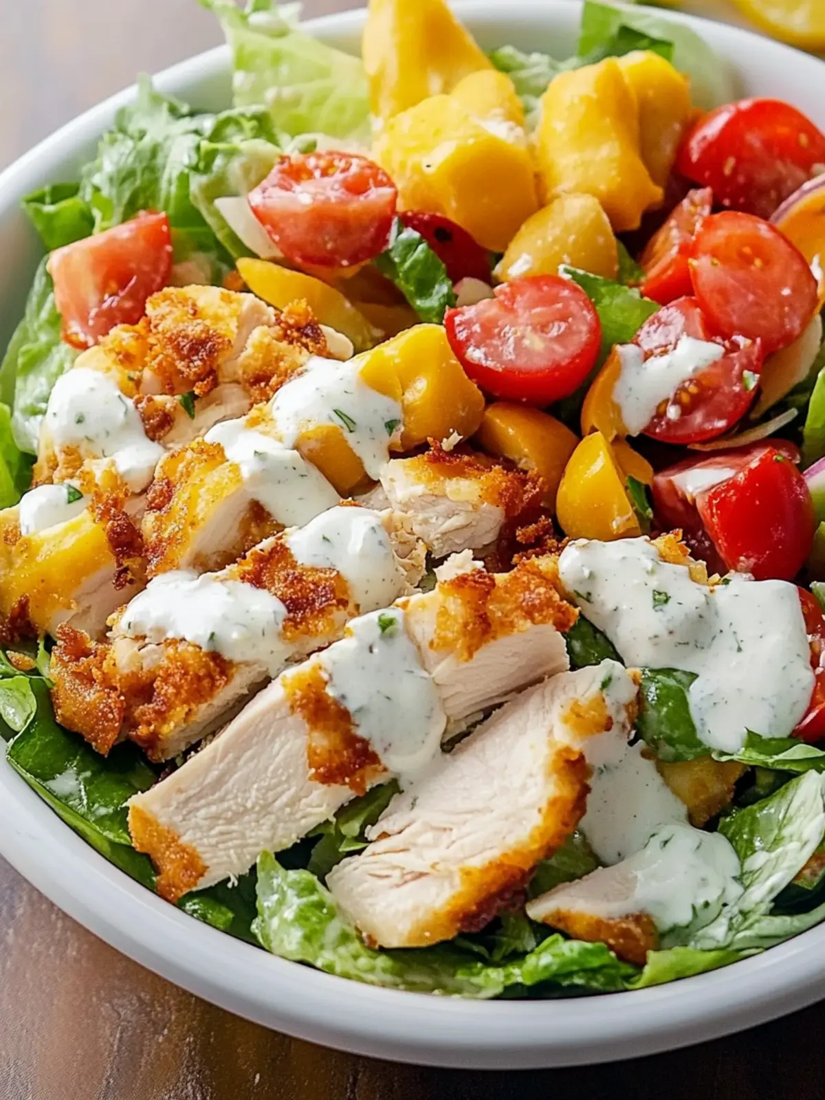 Crispy Chicken Cobb Salad