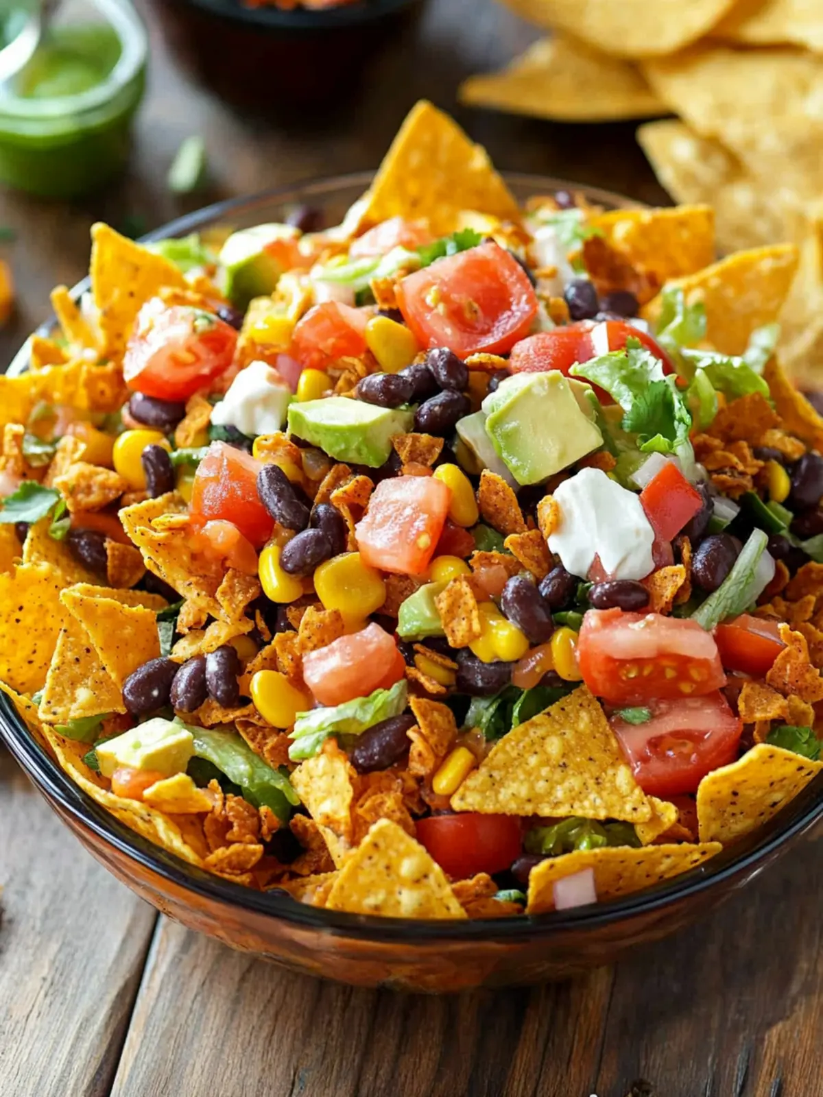 Dorito Taco Salad: Your Next Potluck Crowd-Pleaser! 4 Dorito Taco Salad