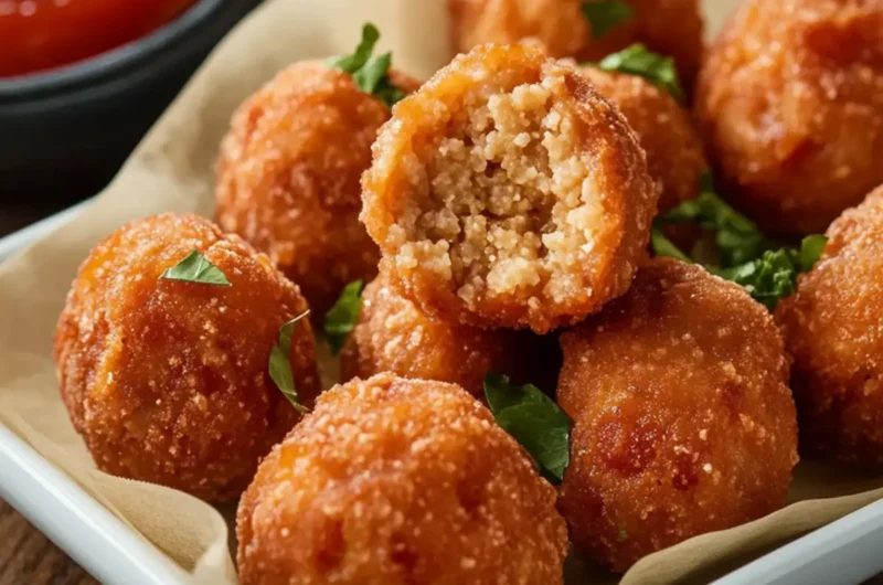 Hot Cheetos Boudin Balls (Crispy, Cheesy, Spicy Cajun Snack)