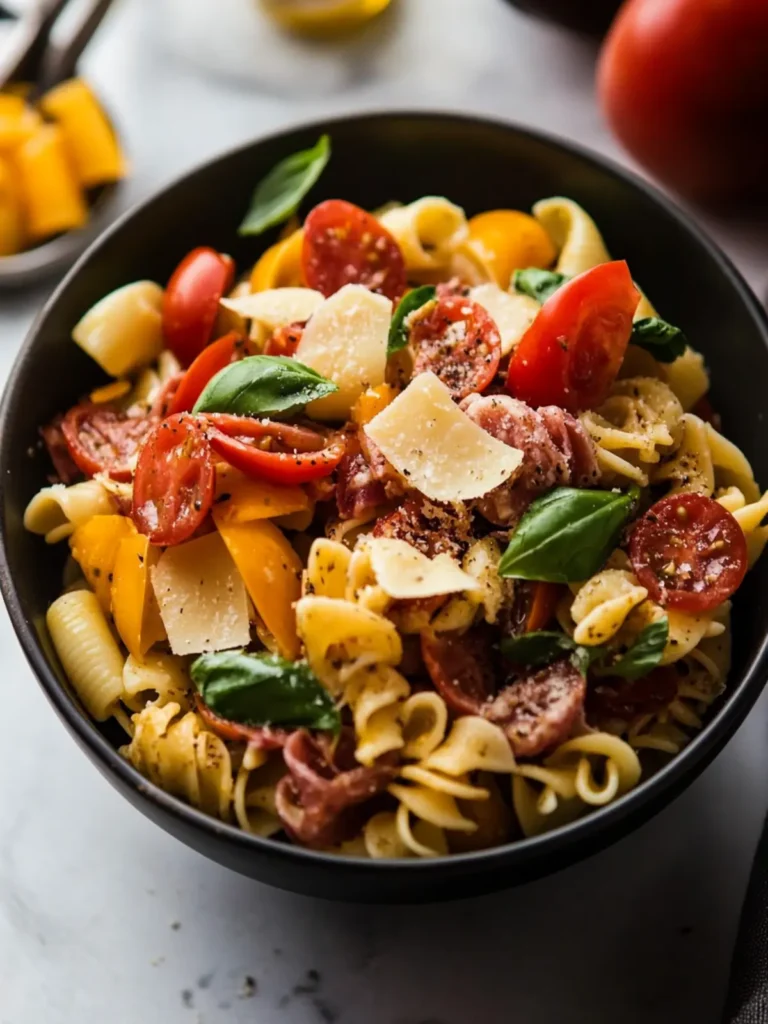 Smoked Italian Pasta Salad: A Flavor-Packed Summer Delight 3 Smoked Italian Pasta Salad