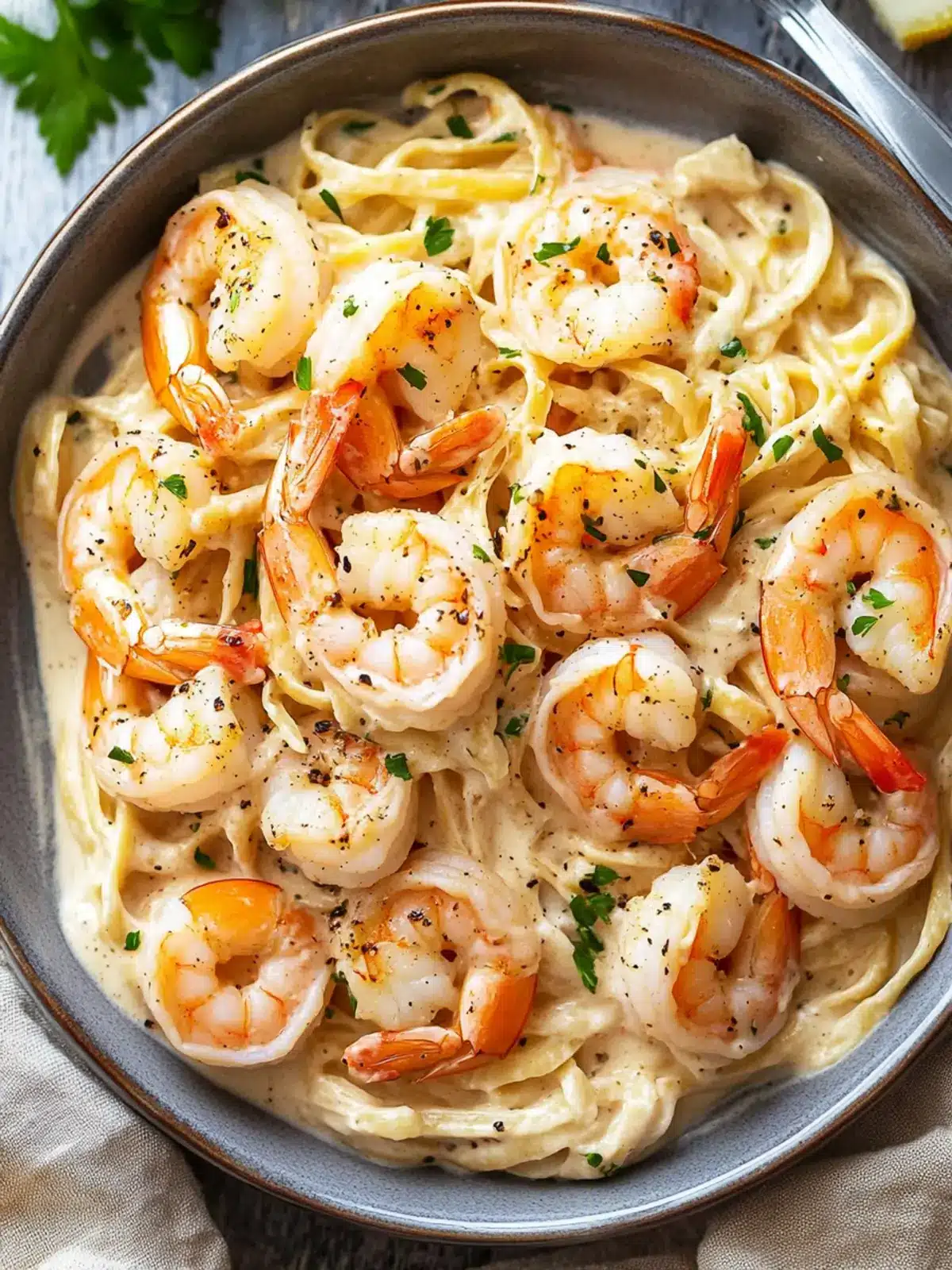 Irresistible Shrimp Alfredo: Easy Creamy Pasta Delight 5 Shrimp Alfredo