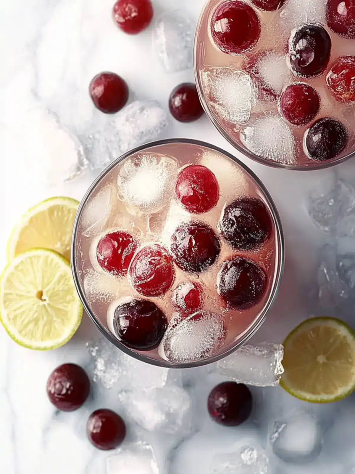Rubies on Ice: Festive Pomegranate Ginger Fizz Recipe 3 Rubies on Ice