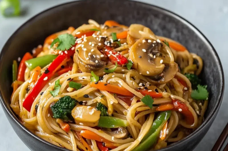 Asian Vegetable Pasta