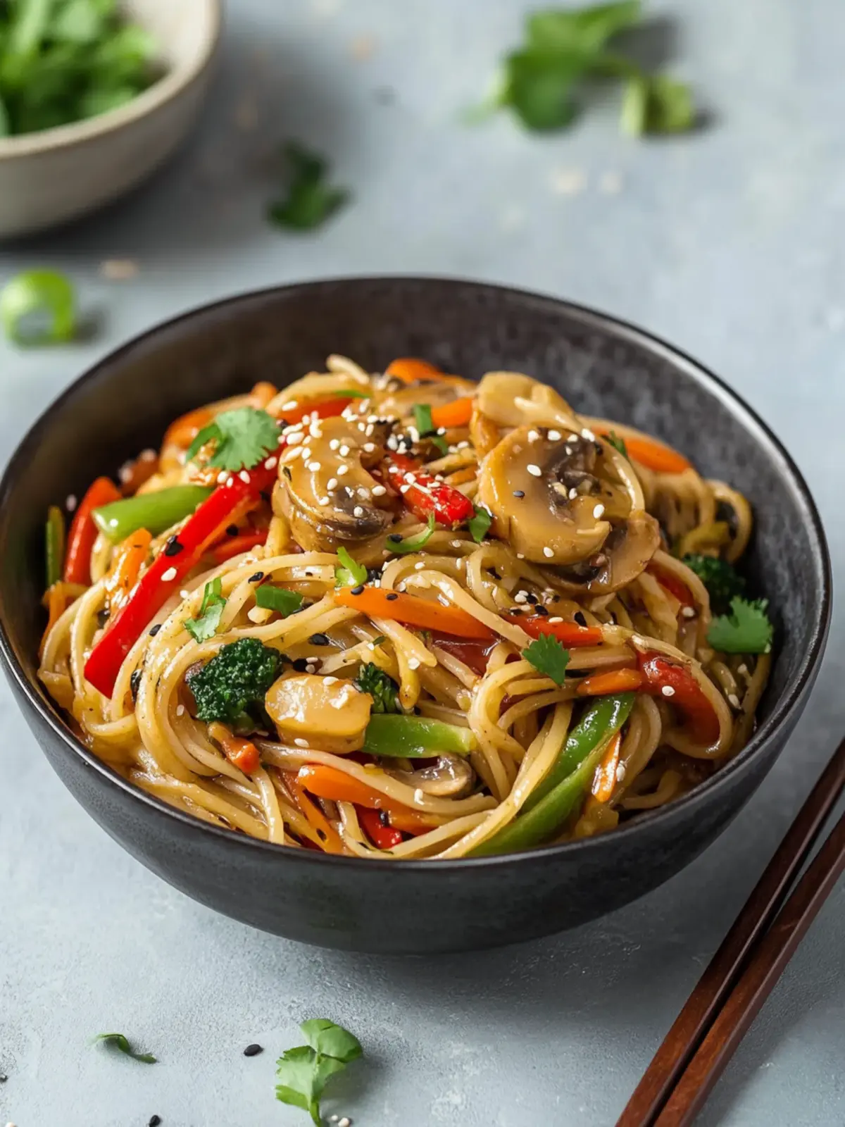 Delicious Asian Vegetable Pasta in 30 Minutes or Less 5 Asian Vegetable Pasta