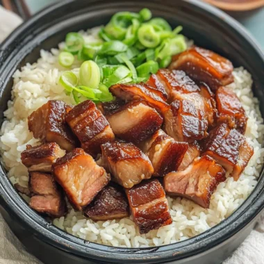 Taiwanese Braised Pork Belly Rice Made EASY for Home Chefs 9 Taiwanese Braised Pork Belly Rice (Lu Rou Fan)- Made EASY!