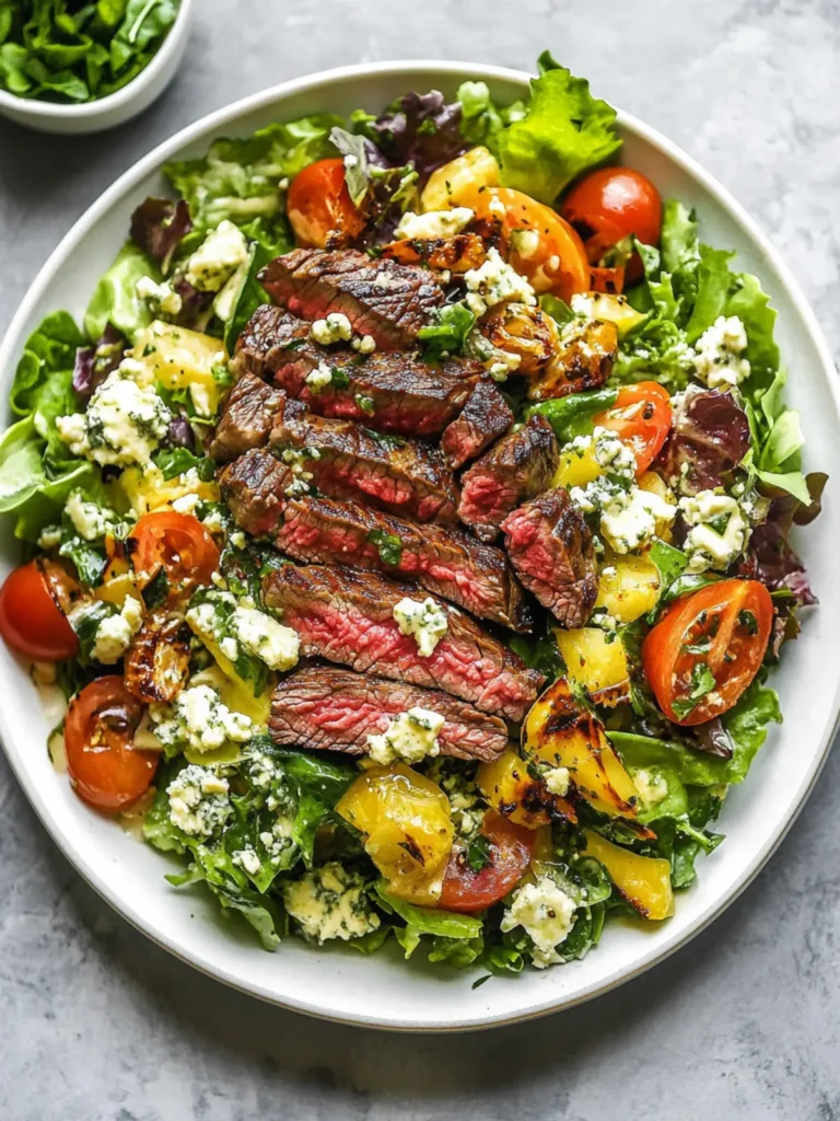 Gorgonzola Steak Salad: The Must-Try Summer Sensation 3 Gorgonzola Steak Salad