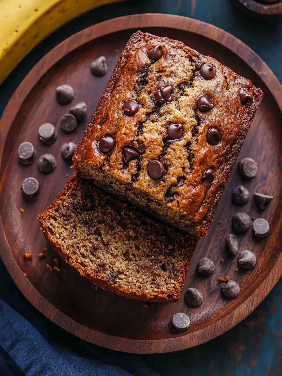 Irresistibly Moist Chocolate Chip Banana Bread Recipe 3 Chocolate Chip Banana Bread