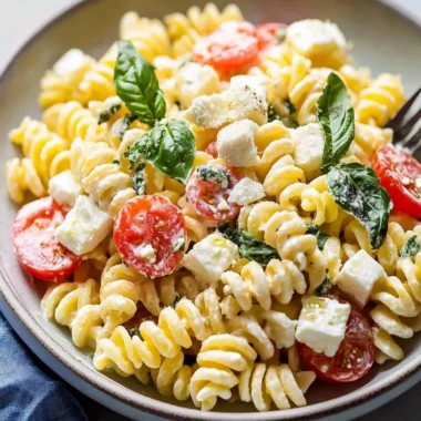 Goat Cheese Pasta Salad