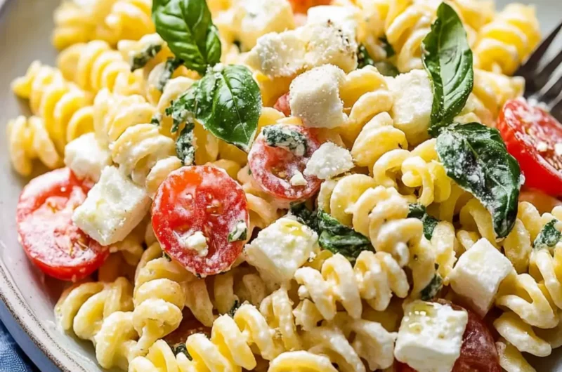 Goat Cheese Pasta Salad