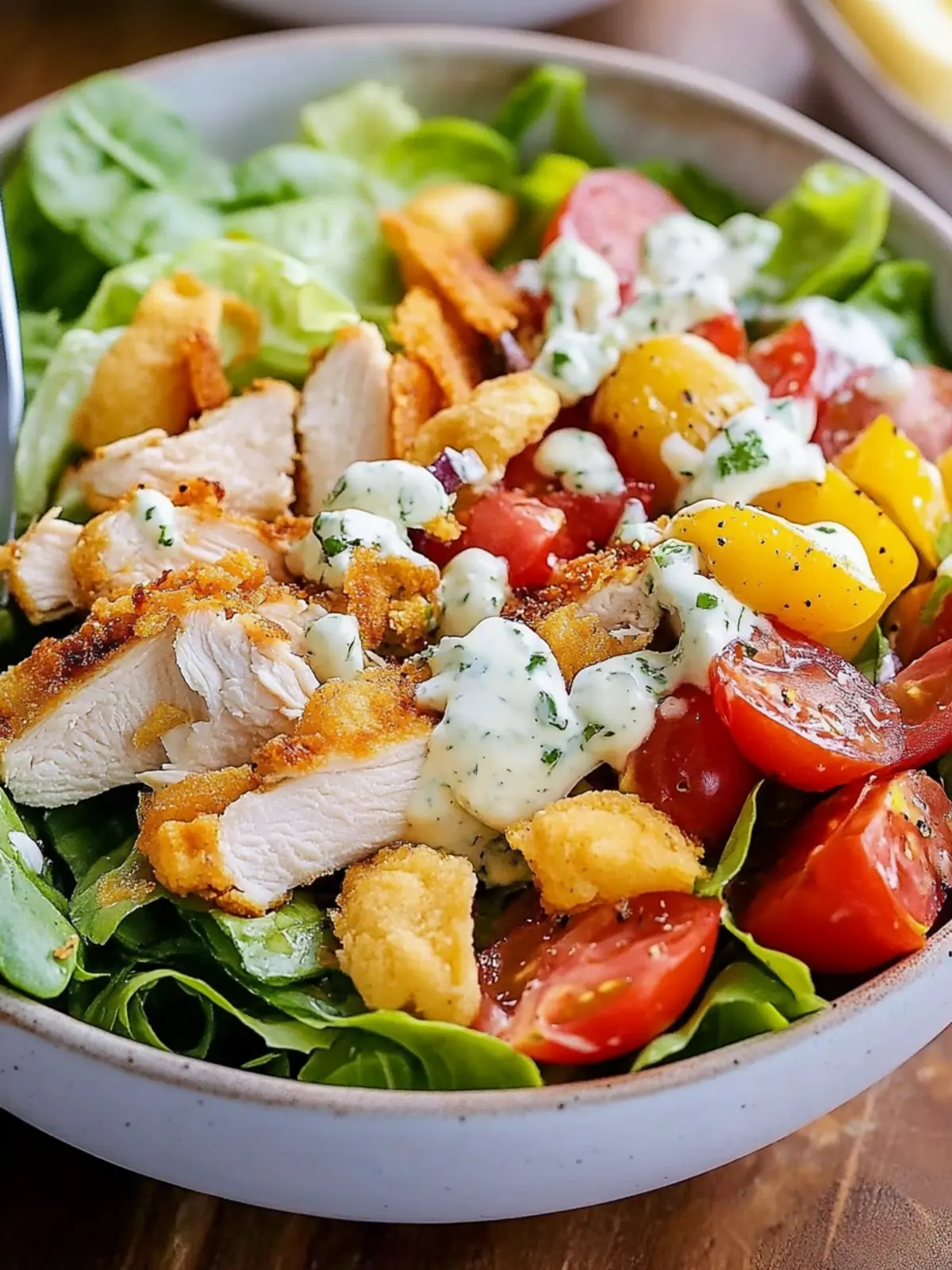 Crispy Chicken Cobb Salad