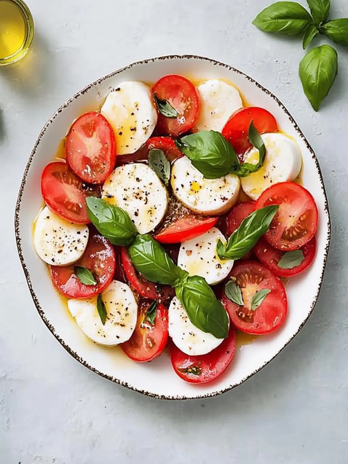 Irresistible Caprese Salad with Homemade Balsamic Bliss 3 Caprese Salad