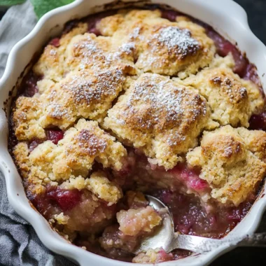 Mouthwatering Rhubarb Cobbler for a Sweet Spring Treat 9 Rhubarb Cobbler
