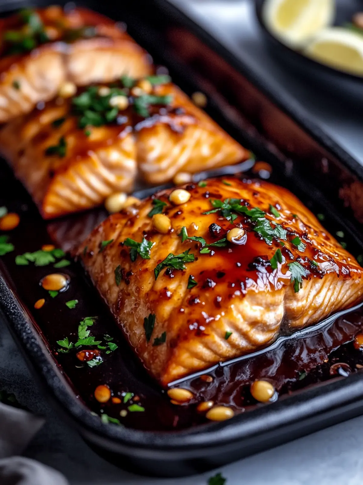 Delicious Crispy Honey Garlic Glazed Salmon Recipe to Impress 2 Crispy Honey Garlic Glazed Salmon Recipe