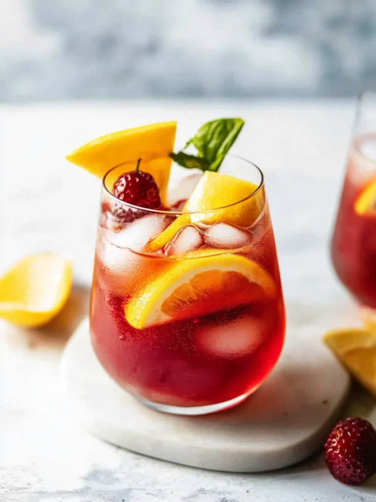Delightful Non-Alcoholic Sangria with Fruity Twists 4 Non Alcoholic Sangria