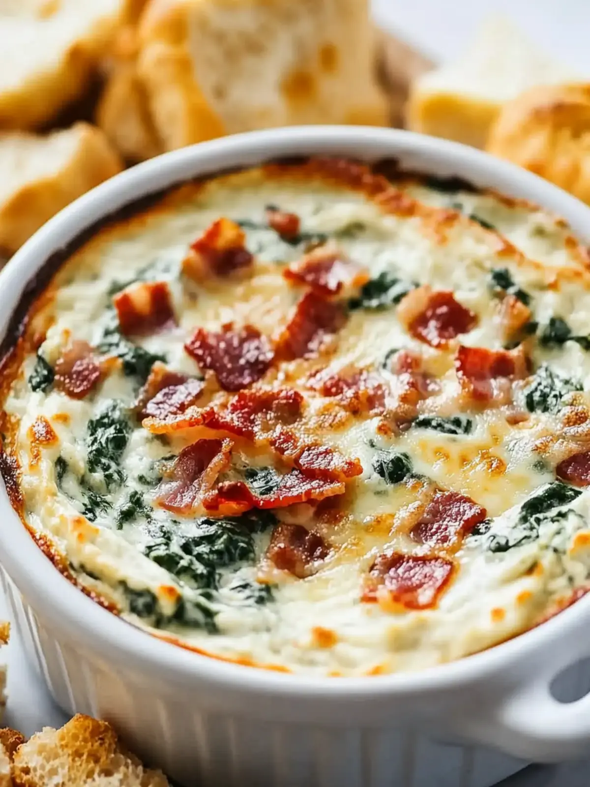 Ultimate Crock Pot Bacon Spinach Dip for Every Gathering 2 Crock Pot Bacon Spinach Dip