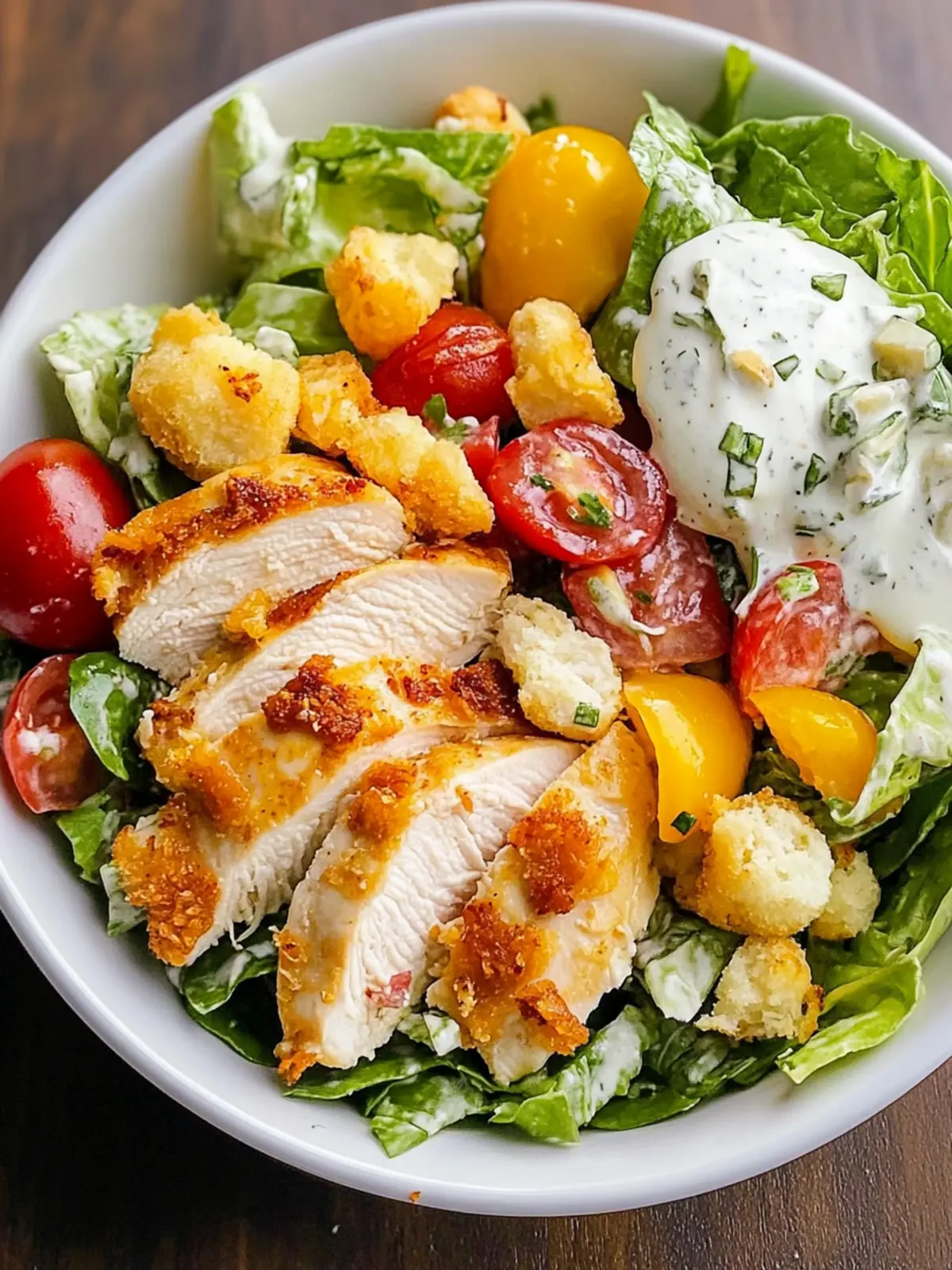 Crispy Chicken Cobb Salad