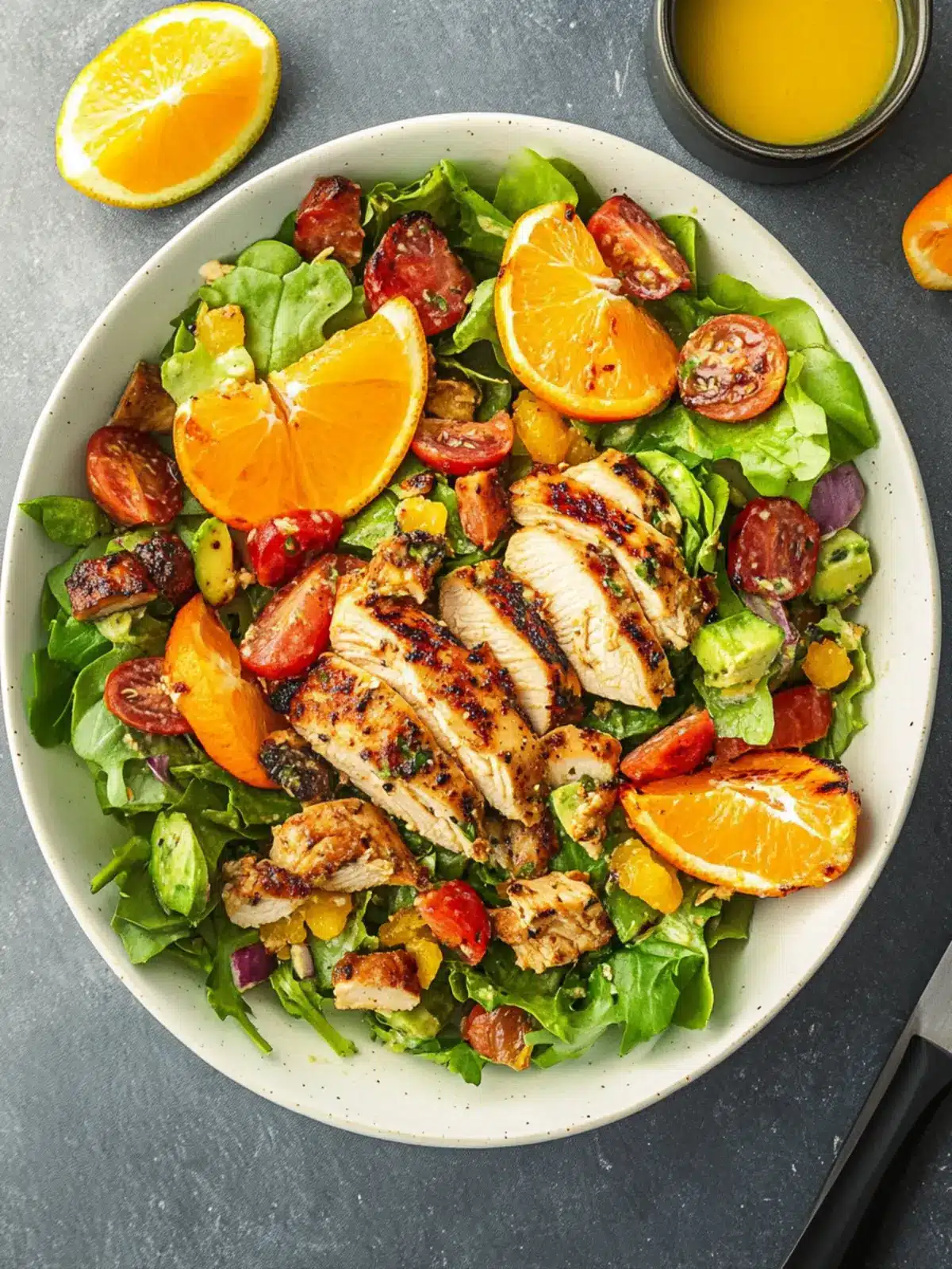 Orange Chicken Salad