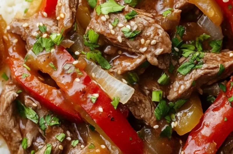Crock-Pot Pepper Steak