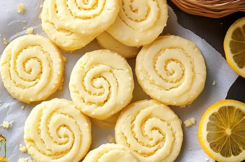 Mimosa Butter Cookies