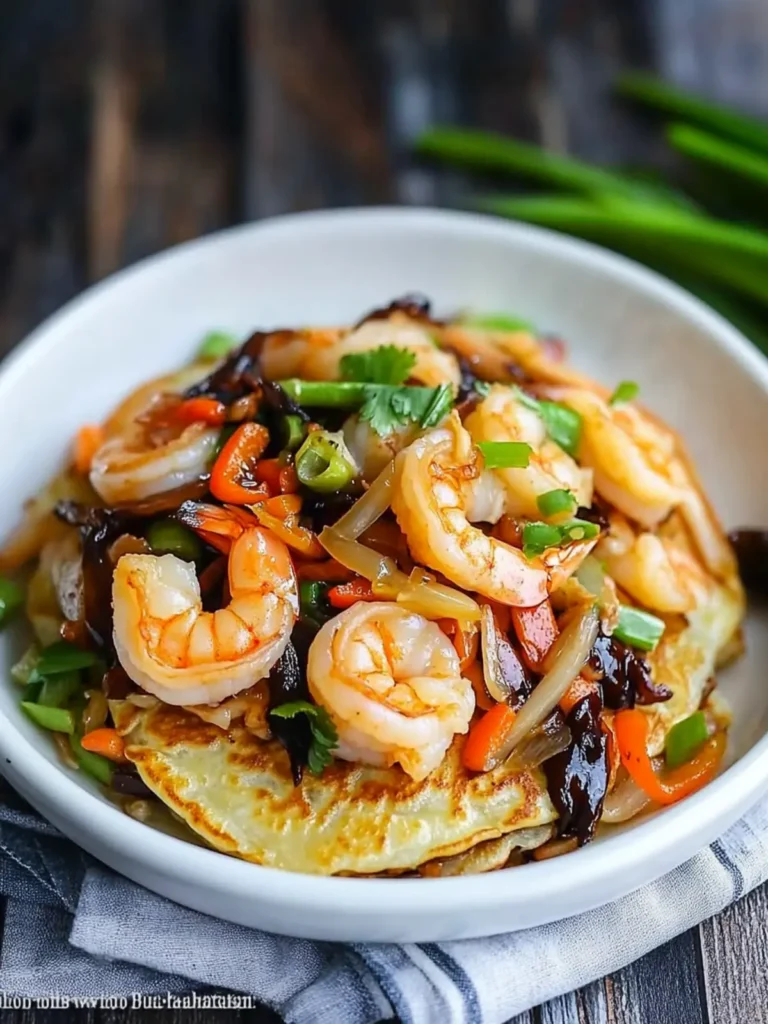 Delicious Moo Shu Shrimp Pancakes Recipe for Healthy Nights 2 Moo Shu Shrimp Pancakes Recipe