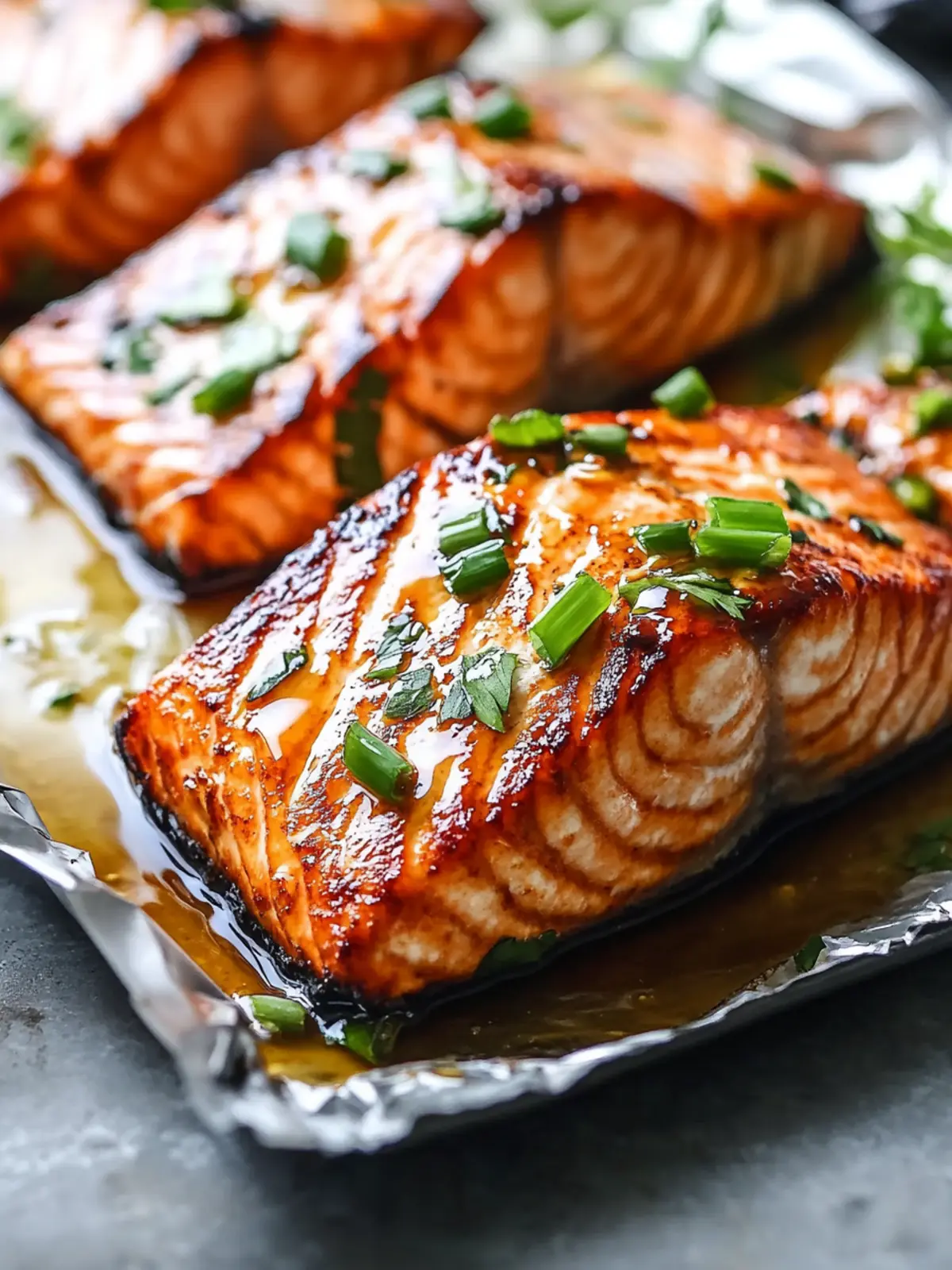 Savory Baked Miso Salmon with Sweet Honey Drizzle Tonight 3 Savory Baked Miso Salmon with Sweet Honey Drizzle