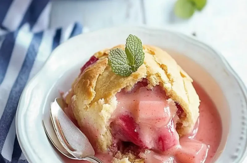 Rhubarb Grunt: A Classic Americana Rhubarb Dessert