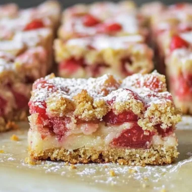 Irresistible Strawberry-Rhubarb Dream Bars You’ll Love 9 Strawberry-Rhubarb Dream Bars