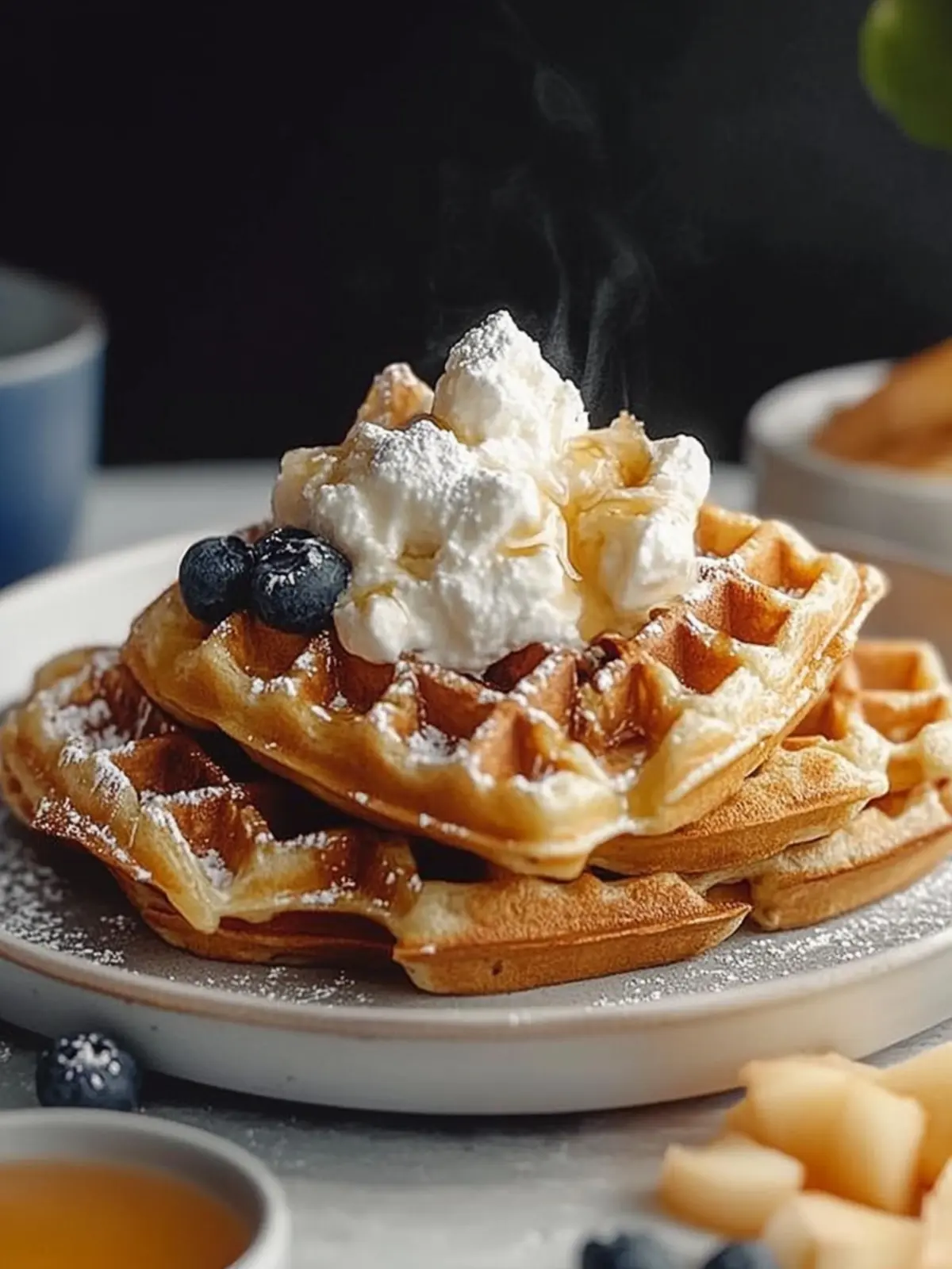 Irresistible Apple Pie Ricotta Waffles for Cozy Mornings 5 Apple Pie Ricotta Waffles