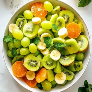 Easy Green Fruit Salad