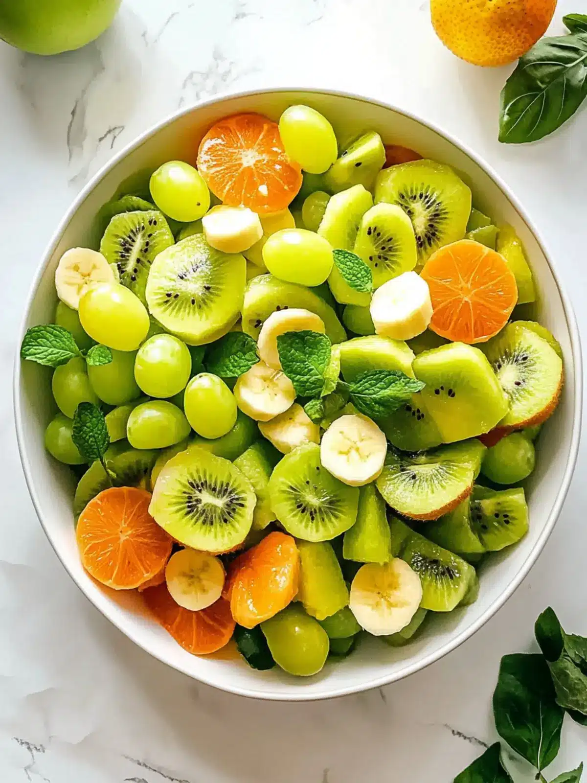 Easy Green Fruit Salad