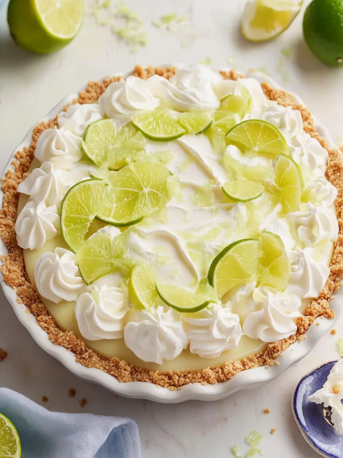 Key Lime Pie with Cream Cheese