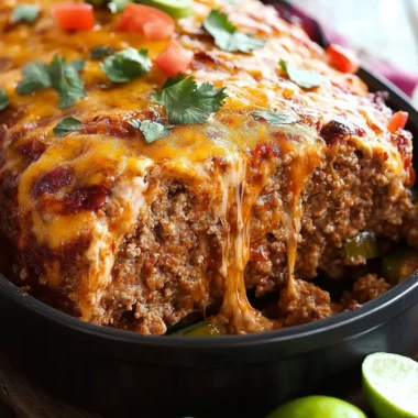 Cheese Stuffed Taco Meatloaf: A Flavor-Packed Family Favorite 9 Cheese Stuffed Taco Meatloaf