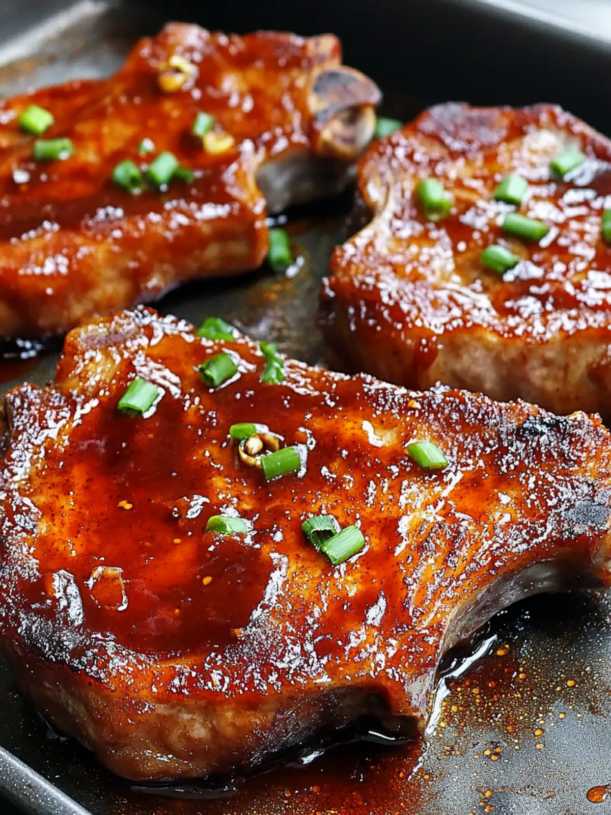 Oven Baked Barbecue Pork Chops: Juicy Flavor in Every Bite 2 Oven Baked Barbecue Pork Chops